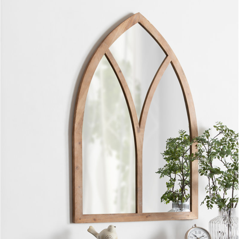 Ophelia & Co. Jairo Decorative Farmhouse Arch Accent Mirror & Reviews